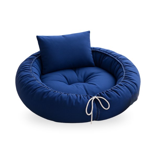 Ninho Aconchego Regulável de Algodão + Almofada Brincarzi