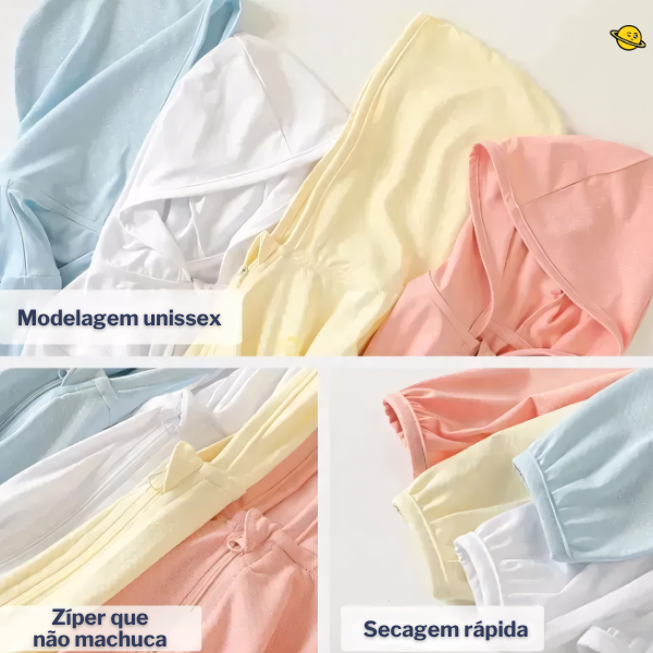 Casaco Inteligente Anti Raios UV Brincarzi