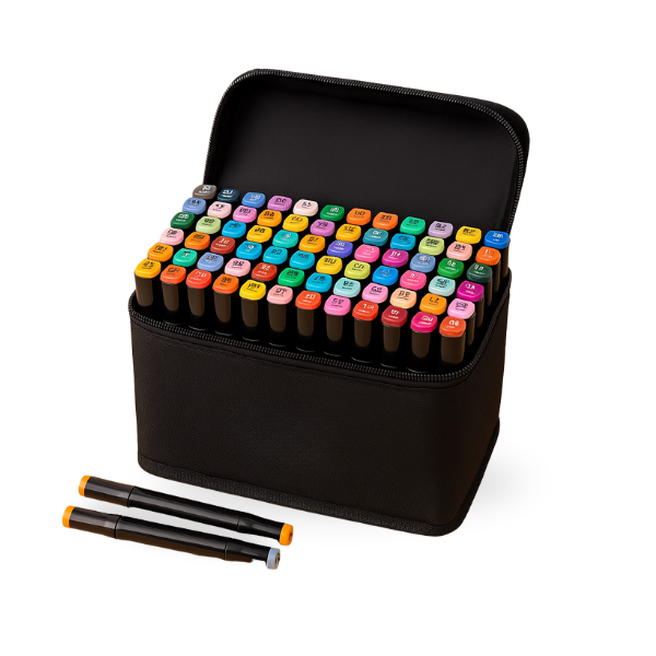 Kit de Canetinhas Para Desenhos Brincarzi