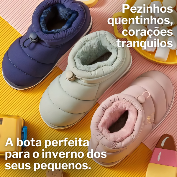 Bota Plush de Inverno Brincarzi
