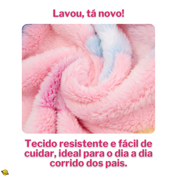 Macacão Pijama Veludo Confortável Brincarzi