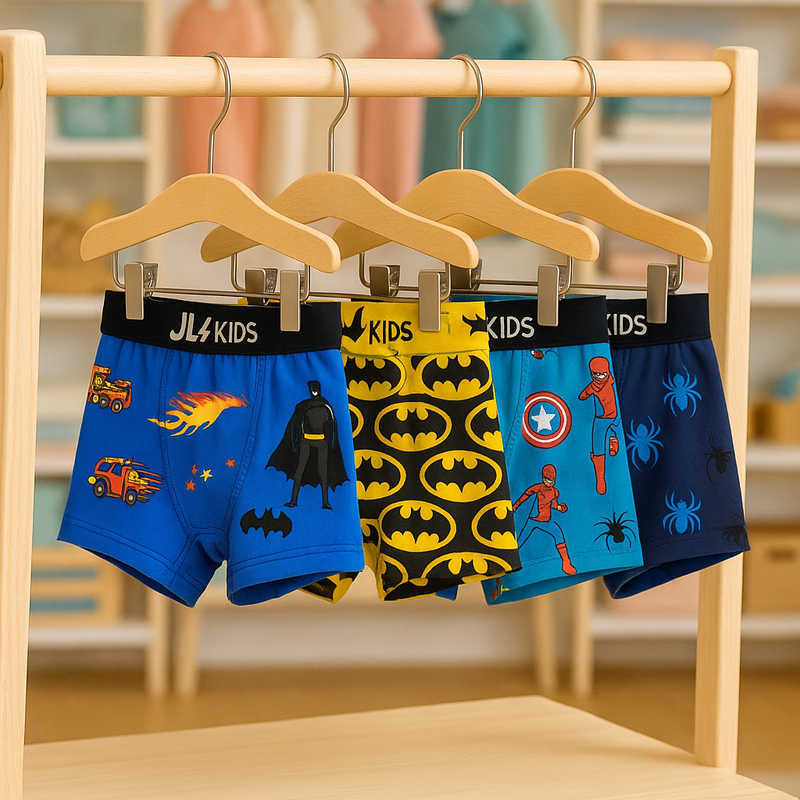 Kit 10 Cuecas Box SuperKids Brincarzi