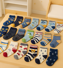 18 Pares de Meia Infantil Estampadas Brincarzi