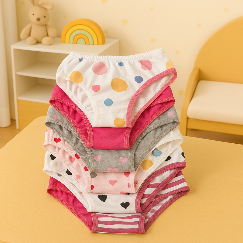 10 Calcinhas de Algodão Kids Brincarzi