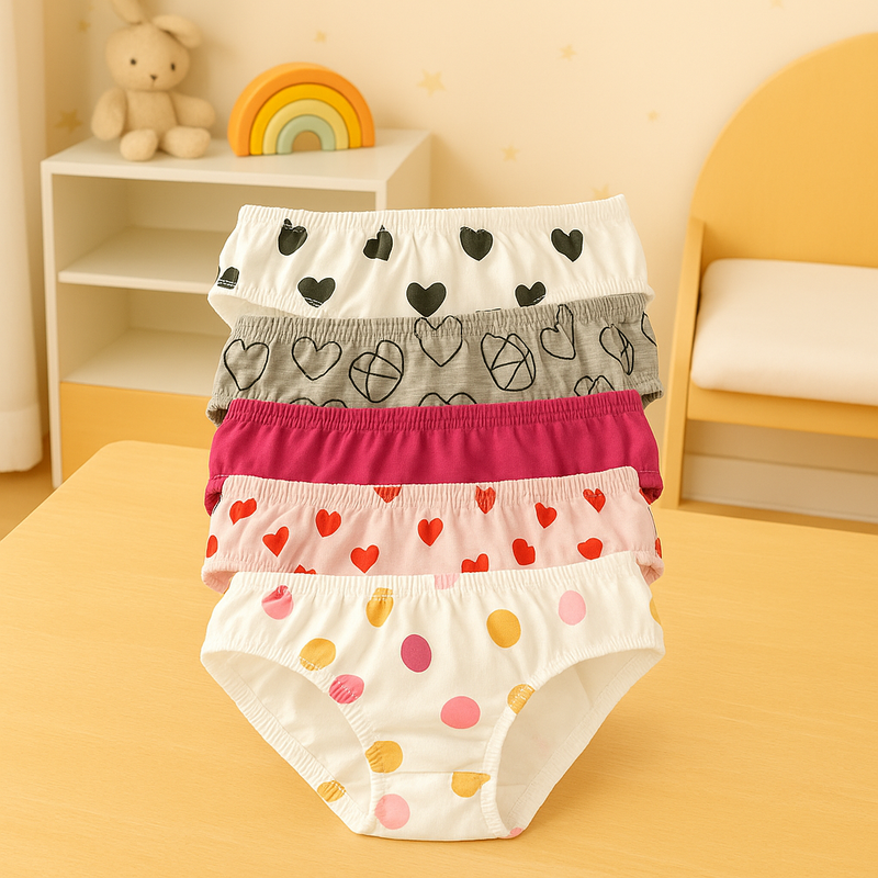 10 Calcinhas de Algodão Kids Brincarzi