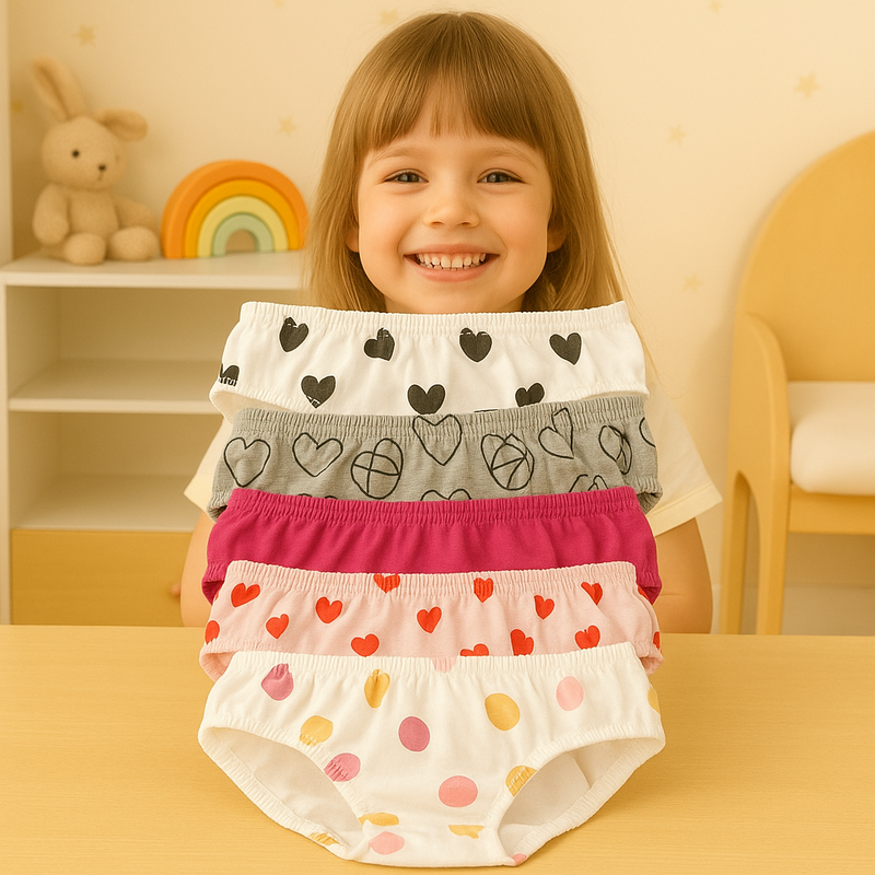 10 Calcinhas de Algodão Kids Brincarzi