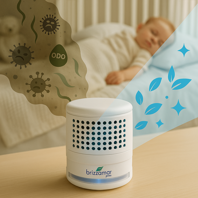 Purificador Ionizador Ozonizador De Ar Brizzamar Bivolt