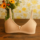 Kit com 5 Sutiãs Juvenis Infantis em Cotton Algodão Brincarzi