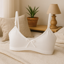 Kit com 5 Sutiãs Juvenis Infantis em Cotton Algodão Brincarzi