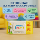 Toalha Lenço Umedecido Atacado Turminha da Bagunça Brincarzi