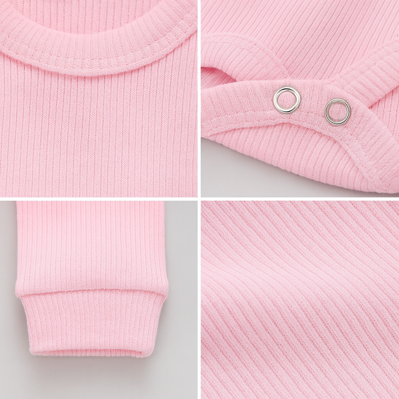 Kit 10 Peças - Conjunto Body Manga Longa + Calça (100% Algodão) Brincarzi