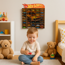 Prateleira Organizadora Carrinhos HotWheels Brincarzi