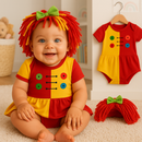 Body Fantasia Temáticos Personagens Brincarzi – Kit 2 Peças