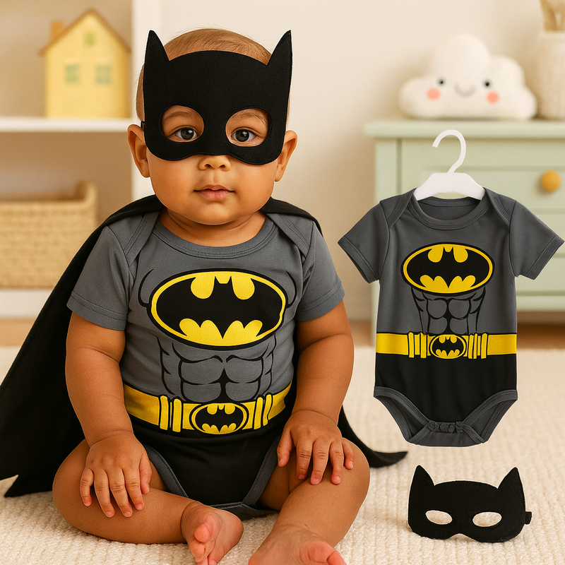 Body Fantasia Temáticos Personagens Brincarzi – Kit 2 Peças