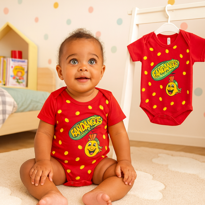 Body Temático Salgadinhos Divertidos Brincarzi