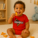 Body Temático Salgadinhos Divertidos Brincarzi