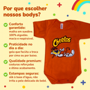 Body Temático Salgadinhos Divertidos Brincarzi