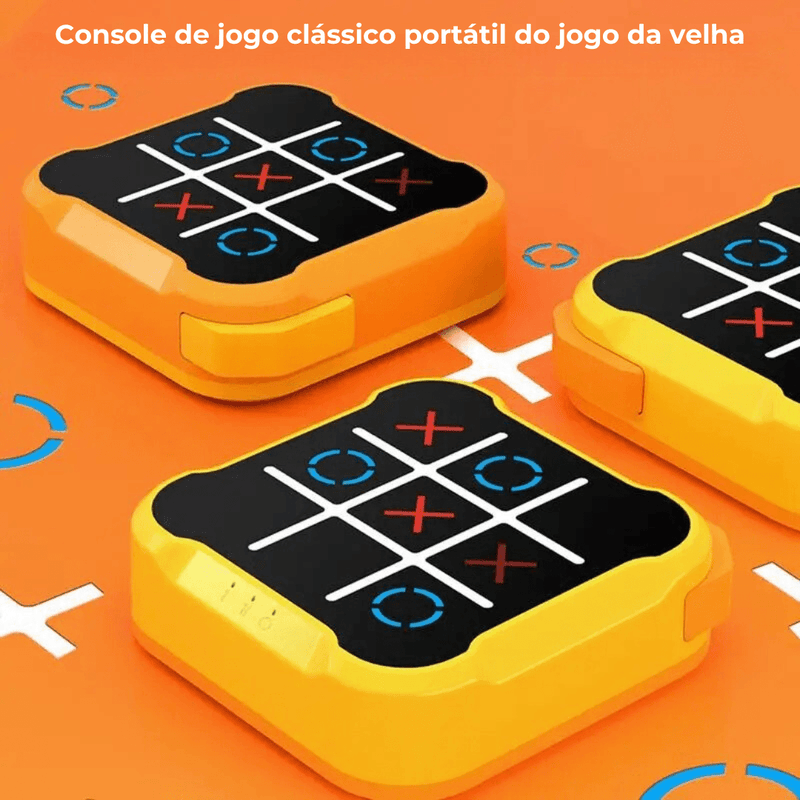 Console Games Clássicos Brincarzi (Jogo da Velha, Memória)
