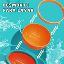 Tigela Giratória 360° - Anti-Derramamento