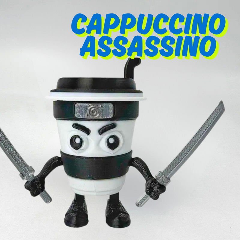 Bonecos Meme 3D Tung Sahur, Tralalero Tralala e Bombardino Crocodile