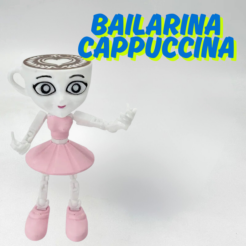 Bonecos Meme 3D Tung Sahur, Tralalero Tralala e Bombardino Crocodile