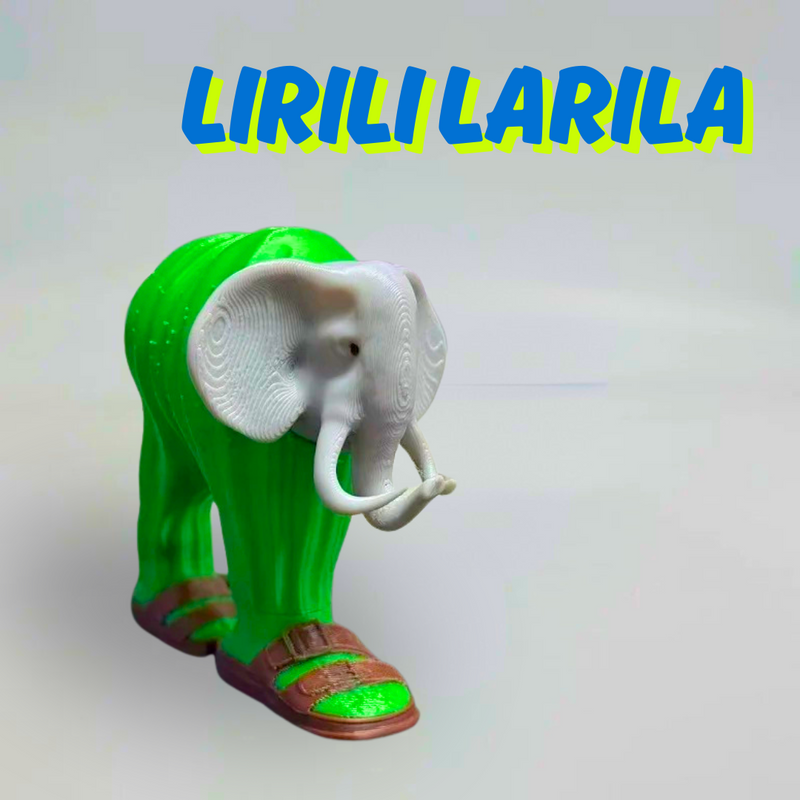 Bonecos Meme 3D Tung Sahur, Tralalero Tralala e Bombardino Crocodile