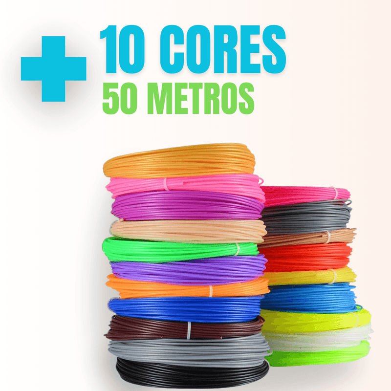 Filamentos Caneta 3D