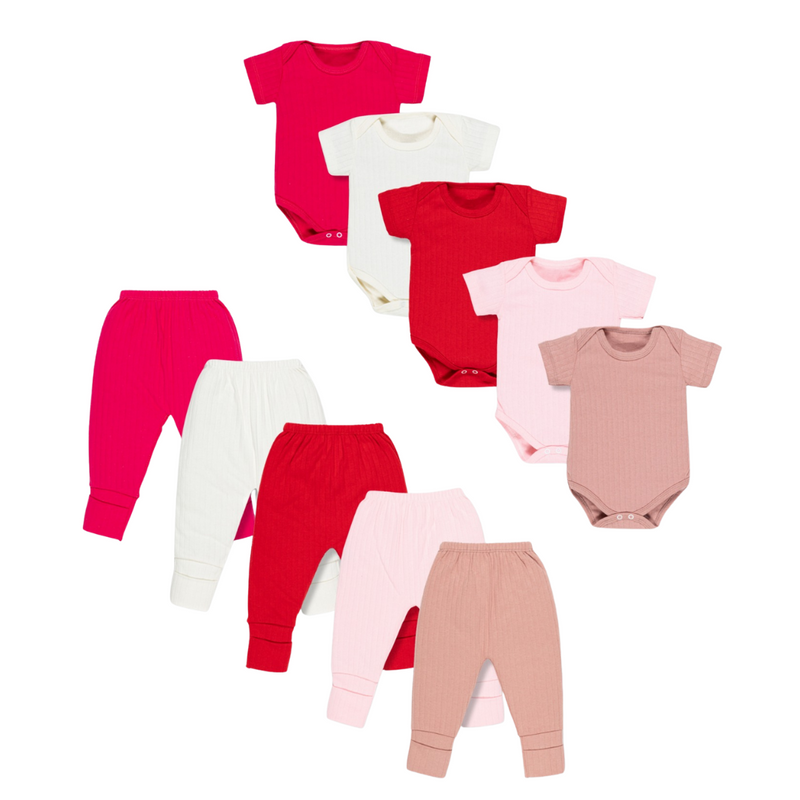 Kit 5 Peças Body Grossinho Premium 100% Algodão Brincarzi