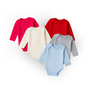 Kit 5 Peças Body Grossinho Premium 100% Algodão Brincarzi