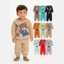 Kit 6 Peças de Moletom Inverno (3 Conjuntos de Casaco + Calça) Brincarzi