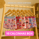 Kit 10 Cuecas Box SuperKids Brincarzi
