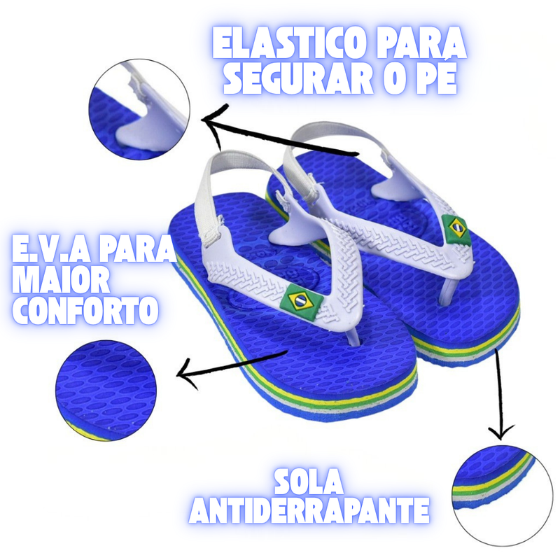 Chinelo Havaianas Infantil - Kit 2 pares