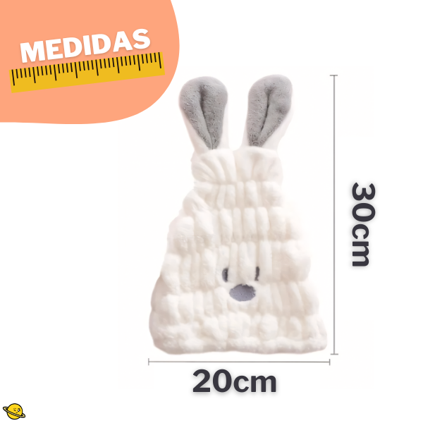 Touca Gorro Multiuso para Inverno e Pós Banho (Super Absorvente) Brincarzi