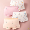 Kit de Calcinhas Infantis Boxer CuteJoy – 4 Peças