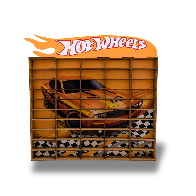 Prateleira Organizadora Carrinhos HotWheels Brincarzi