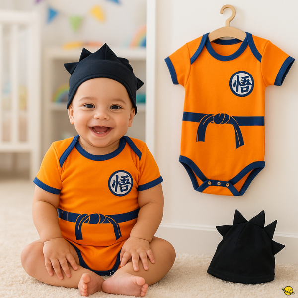 Body Fantasia Temáticos Personagens Brincarzi – Kit 2 Peças