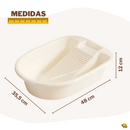 Mini Tanque Portátil com Esfregador Embutido CleanBox