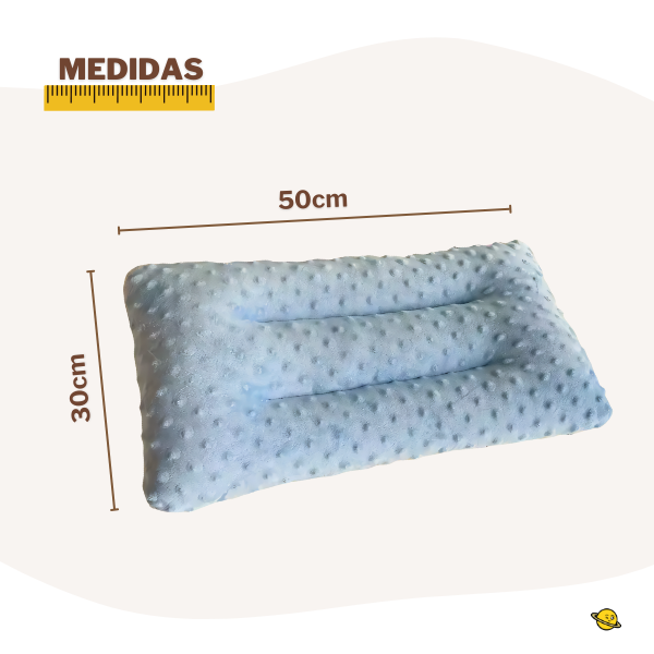 Travesseiro Anti Rolamento Respirável Algodão Goodsleep