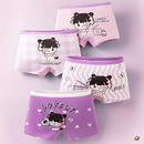 Kit de Calcinhas Infantis Boxer CuteJoy – 4 Peças