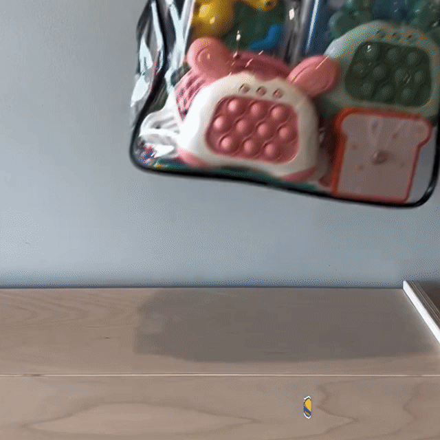 Bolsa Brinquedos Montessori