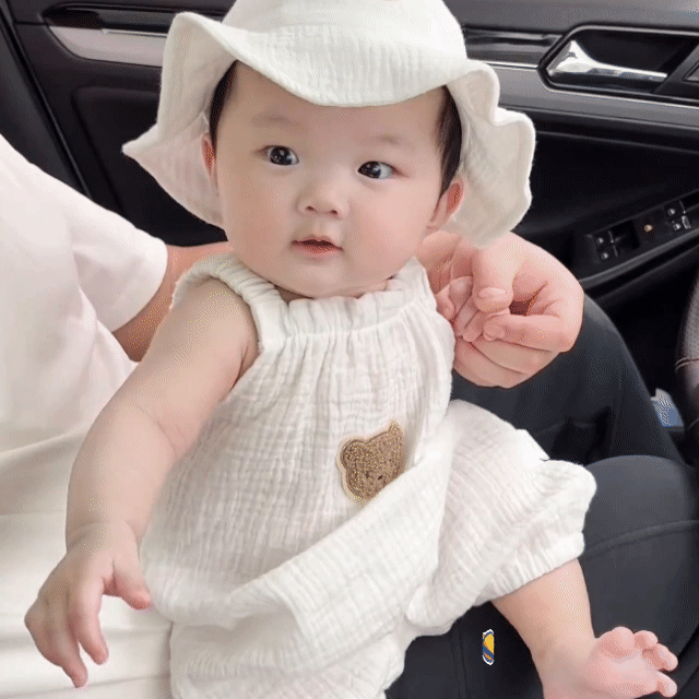 Macacão de Verão Summer Vibes (3 Peças) Brincarzi