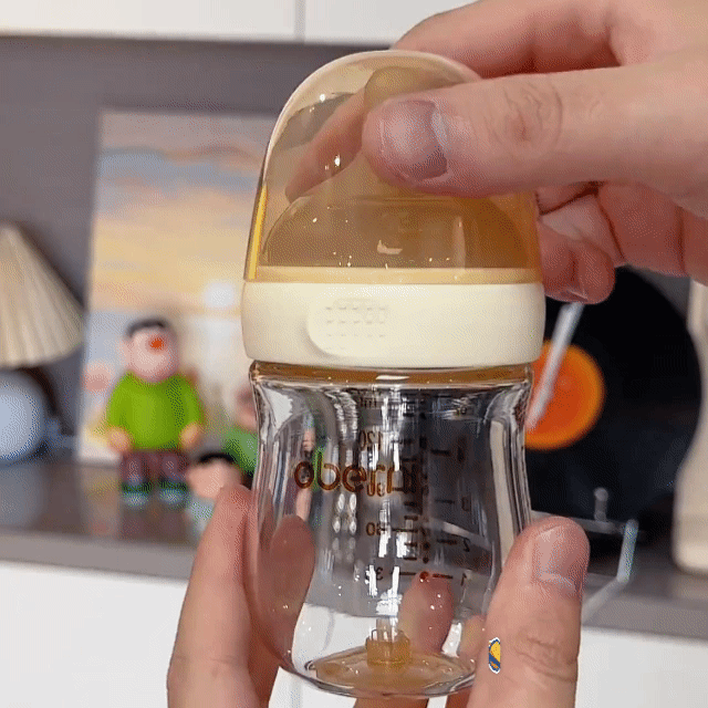 Mamadeira Anticólica Vidro Ultra Resistente