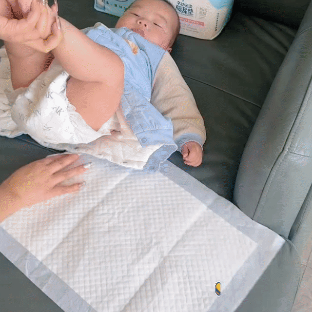 Papel Absorvente Descartável Protetor para Troca e Urina