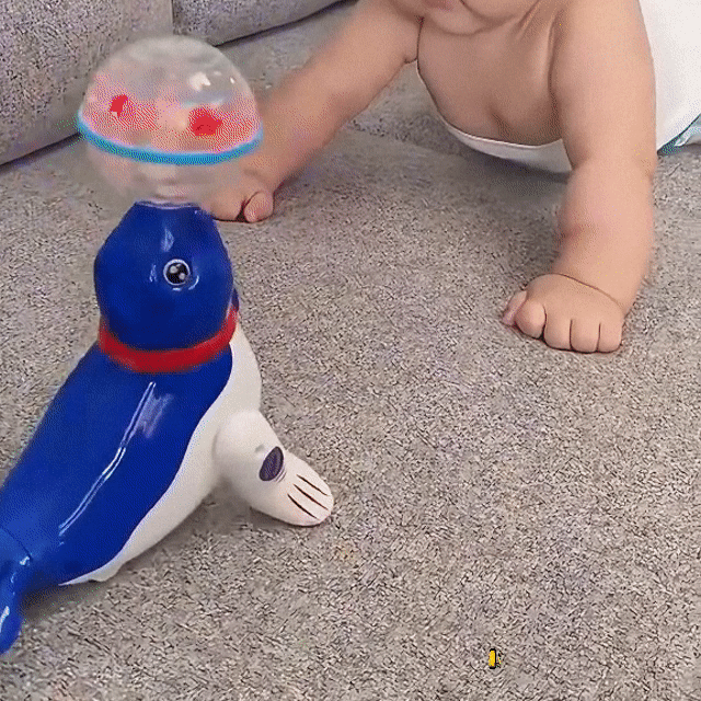 Brinquedo Leão Marinho Equilibrista Brincarzi