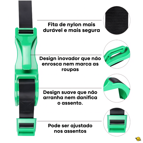 Cintocarzi - Adaptador de Cinto de Segurança para Gravidez