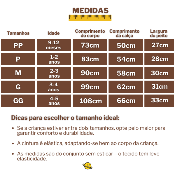 Traje Conjunto de Inverno Algodão Bear (Suéter e Calça) Brincarzi