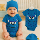 Body Fantasia Temáticos Personagens Brincarzi – Kit 2 Peças