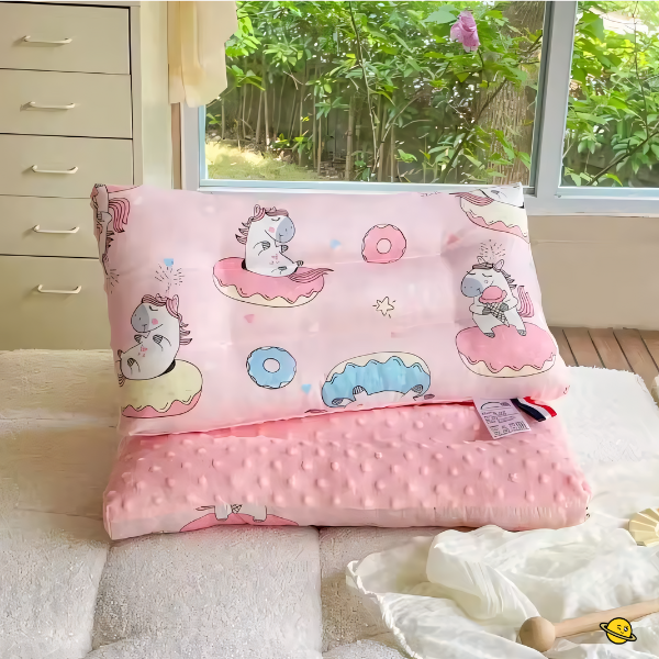 Travesseiro Anti Rolamento Respirável Algodão Goodsleep