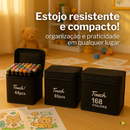 Kit de Canetinhas Para Desenhos Brincarzi