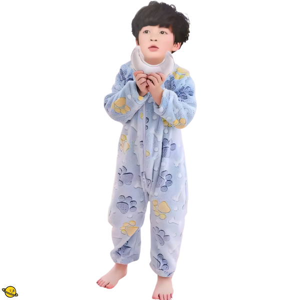 Macacão Pijama Veludo Confortável Brincarzi
